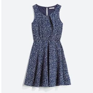 41 Hawthorn Polka Dot Sleeveless Navy Dress